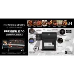 Barbecue à Pellets LG1200FP LOUISIANA