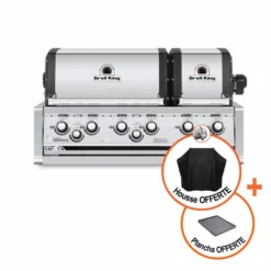 Barbvecue Gaz Encastrable (Built-In) Imperial S 690 Avec Réchaud BROIL KING -Grill Adepro Boutique barbecue built in imperial xls broilking 5
