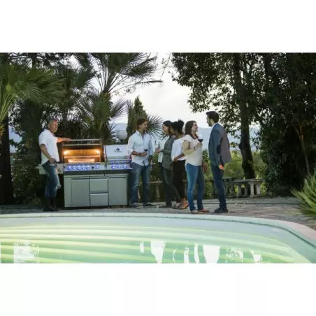 Barbecue Gaz Prestige Pro 825 4 Brûleurs + Sizzle Lateral + 2 Sizzle Interieurs+ Brûleur Arriere + Fumoir - NAPOLEON 3 Barbecue Gaz Prestige Pro 825 4 Brûleurs + Sizzle Lateral + 2 Sizzle Interieurs+ Brûleur Arriere + Fumoir - NAPOLEON – Image 3