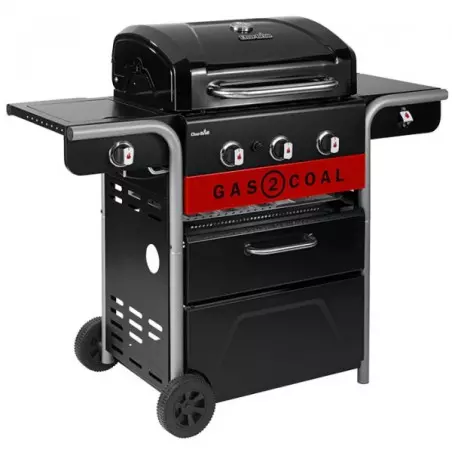 Barbecue Hybride Gaz & Charbon Gas2Coal 330 2.0 3 Brûleurs 5 Barbecue Hybride Gaz & Charbon Gas2Coal 330 2.0 3 Brûleurs – Image 5