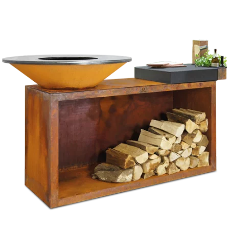 Brasero OFYR Island 85 Ceramique Gris Anthracite 1 Brasero OFYR Island 85 Ceramique Gris Anthracite