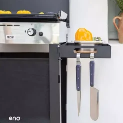 Combo Plancha Gaz Initial 65 + Chariot Acier Noir - ENO -Grill Adepro Boutique combo plancha gaz initial 65 chariot acier noir 3