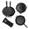 Lot De 6 Pieces De Cuisson En Fonte PIT BOSS