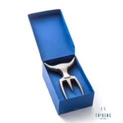 Fourchette TRIDENS Inox Brut Avec Socle Bois -Grill Adepro Boutique lot fourchette a decouper tridens inox brut avec socle bois 2
