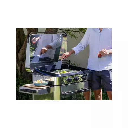 Combo Plancha Enosign Gaz 80 Inox 2023 Avec Capot Inox - ENO 5 Combo Plancha Enosign Gaz 80 Inox 2023 Avec Capot Inox - ENO – Image 5
