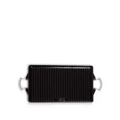 Plancha 27X21 Double Face En Fonte Emaillee Vaello