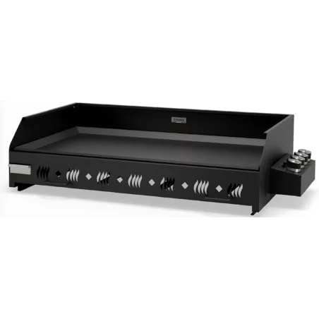 Plancha Exception Pakita Acier Noir à Poser 105cm 1 Plancha Exception Pakita Acier Noir à Poser 105cm