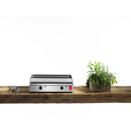 Plancha Gaz PLANET Alfa 600 Plaque Inox Lisse 2 Plancha Gaz PLANET Alfa 600 Plaque Inox Lisse – Image 2