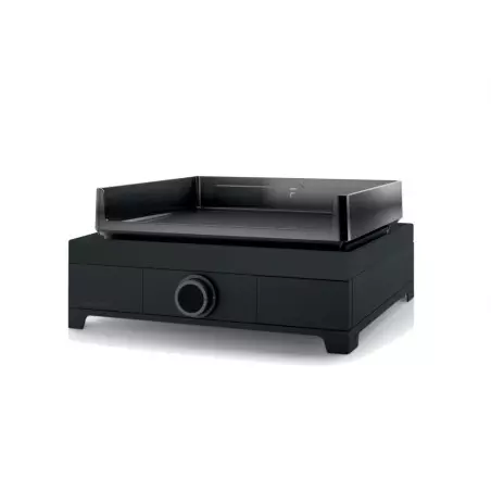 Plancha Modern 45 Gaz Acier Noir - FORGE ADOUR 1 Plancha Modern 45 Gaz Acier Noir - FORGE ADOUR