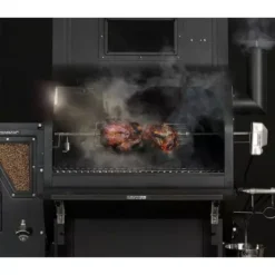 Rôtissoire Pour Barbecue à Pellets LEDGE & PEAK - GMG -Grill Adepro Boutique rotissoire pour barbecue a pellets ledge peak gmg 2