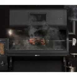 Rôtissoire Pour Barbecue à Pellets LEDGE & PEAK - GMG -Grill Adepro Boutique rotissoire pour barbecue a pellets ledge peak gmg 3