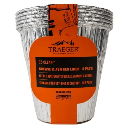 Seaux Aluminium Pour TRAEGER (Lot De 5) - Modèle 2023 1 Seaux Aluminium Pour TRAEGER (Lot De 5) - Modèle 2023